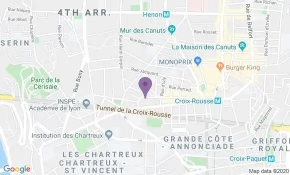Localisation Charavay Isabelle