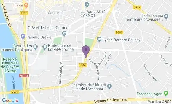 Localisation Buffel du Vaure Jacques
