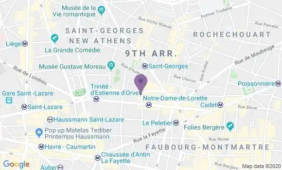 Localisation De la Noue Renaud