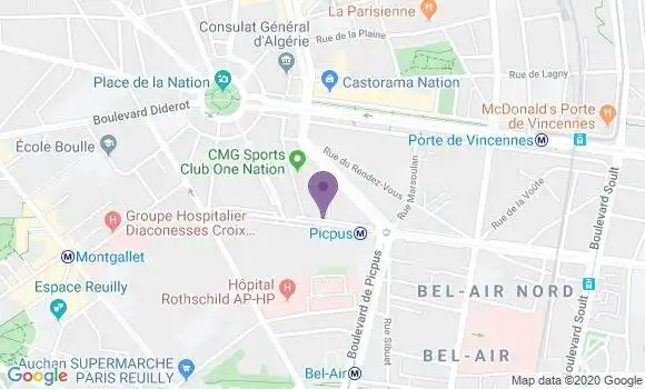 Localisation Izoard Hervé