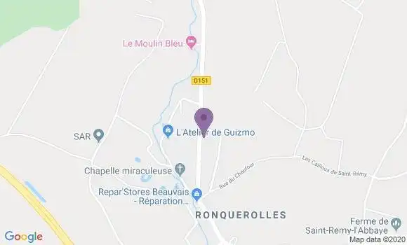 Localisation Pillon Thierry