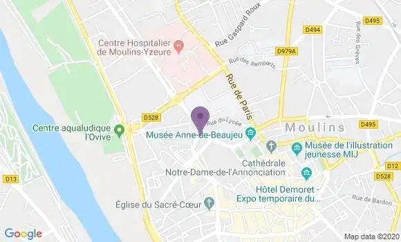 Localisation Saint Beat Guy