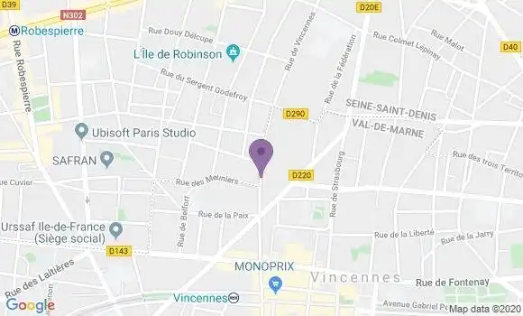 Localisation Solvet Sylvie