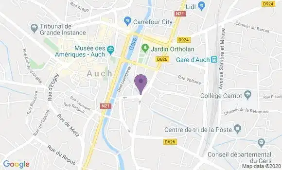 Localisation Castera Pierre