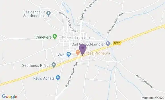 Localisation Boissieres Christian