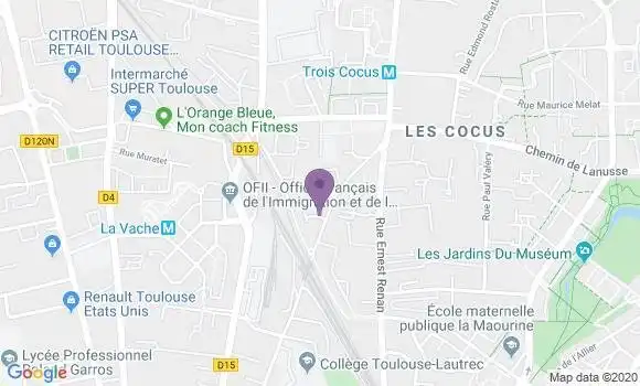 Localisation Pupille Jean Michel