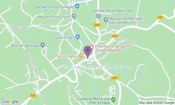 Localisation Gential Gilles