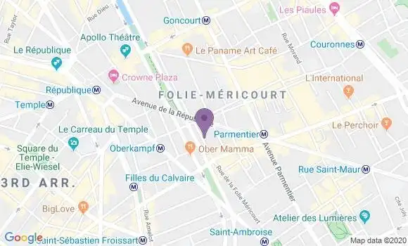 Localisation Chavannes Patrick
