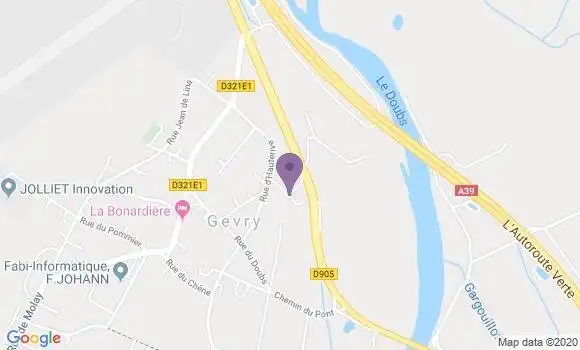 Localisation Amiot Perrin Mazier Jacqueline