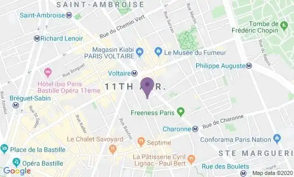 Localisation Bongou Isidore