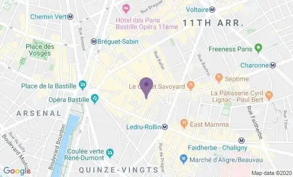 Localisation Demoulin André