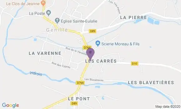 Localisation Grondin Philippe