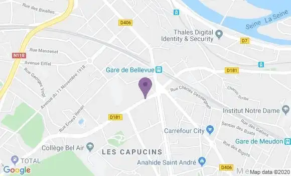 Localisation Papa Sophie
