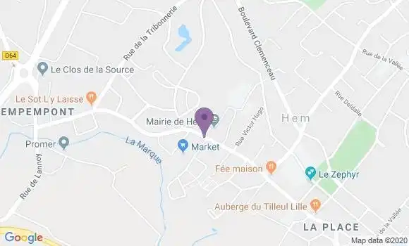 Localisation Castelain Thierry