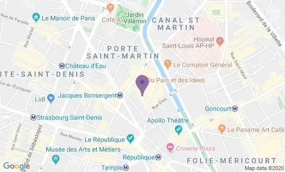 Localisation Filippi François