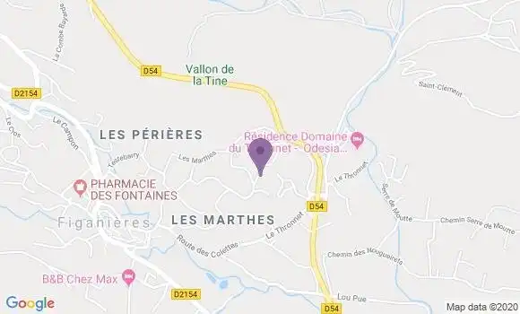 Localisation Le Gall Bertrand