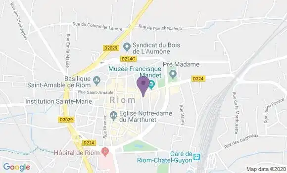 Localisation Aine Edmond