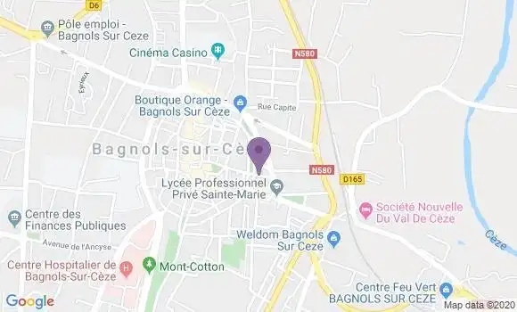 Localisation Martinet Thierry