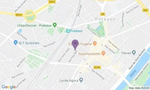 Localisation Guilbert Eric
