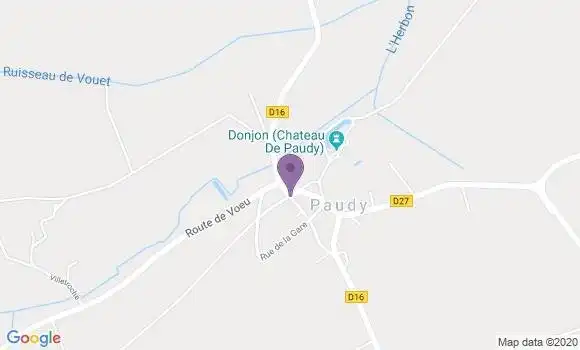 Localisation Robinne Bruno