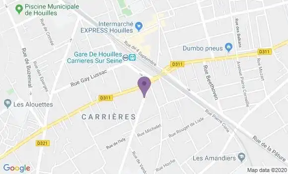 Localisation Minel Catherine