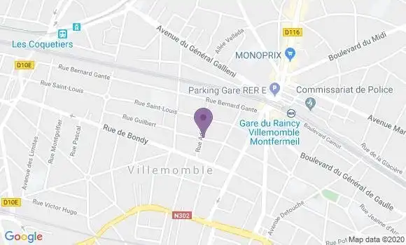Localisation Rebouleau Yves