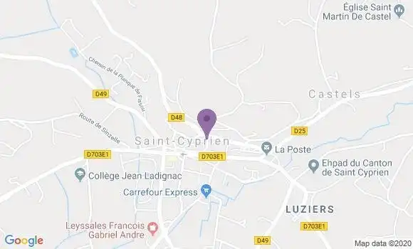 Localisation Trouve Frédéric Olivier