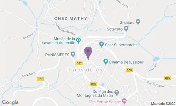 Localisation Bourg Jean Pierre