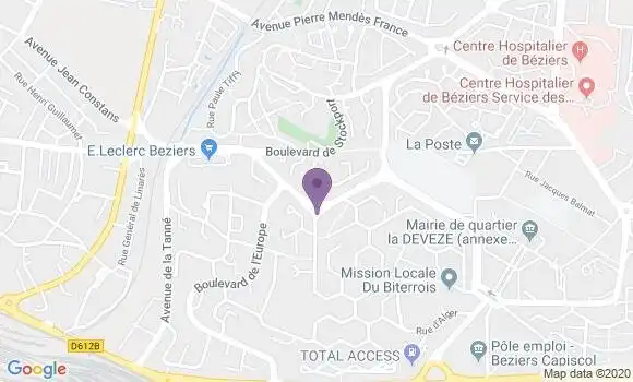 Localisation Texier Jean Pierre