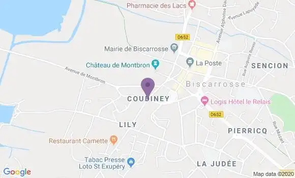 Localisation Gailhard Isabelle