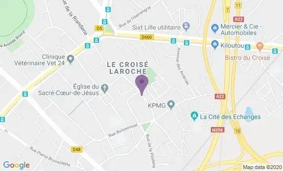 Localisation Dumortier Raymond