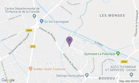 Localisation Faye Gisèle
