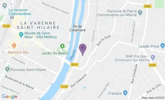 Localisation Sennepin Richard