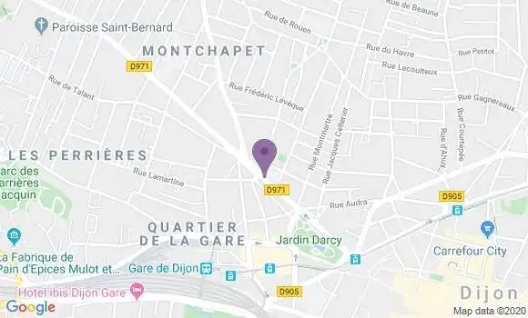 Localisation Melsens Chamoin Laurence