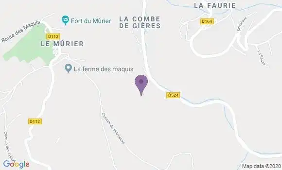 Localisation Chassande Baroz Eric
