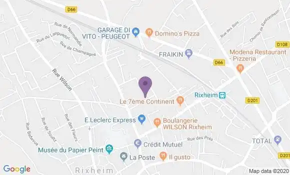 Localisation Santandrea Maurice