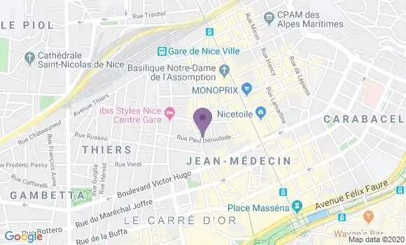 Localisation Calori Jean Patrice
