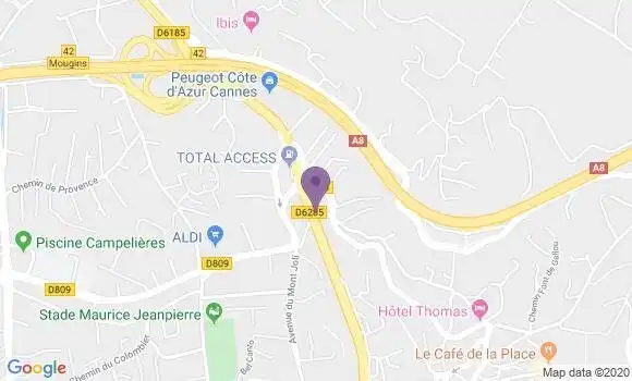 Localisation Bracco Philippe