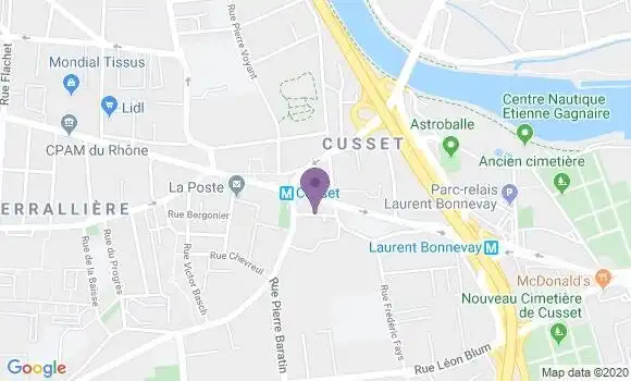 Localisation Blaise Catherine