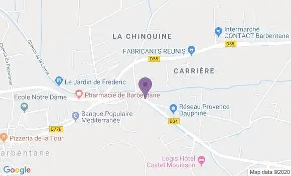 Localisation Sanz Bernard