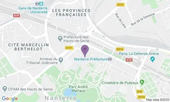 Localisation De Sousa Marie Hélène