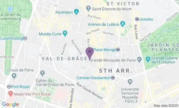 Localisation Nahum Nicolas