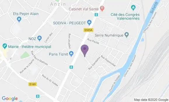 Localisation Valeri Philippe