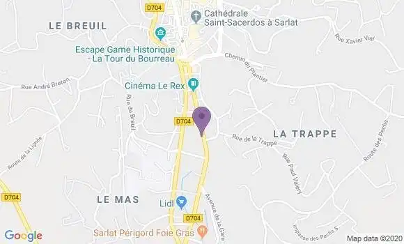 Localisation Lefrancq Hélène