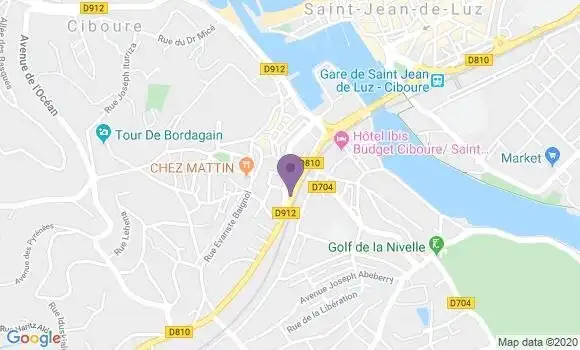 Localisation Murua Bernard