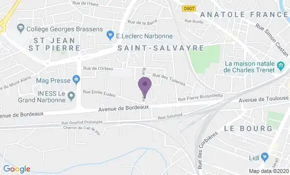 Localisation Escriva Alain