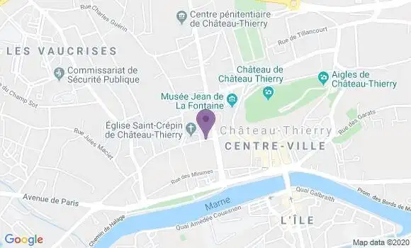 Localisation Pace Eric