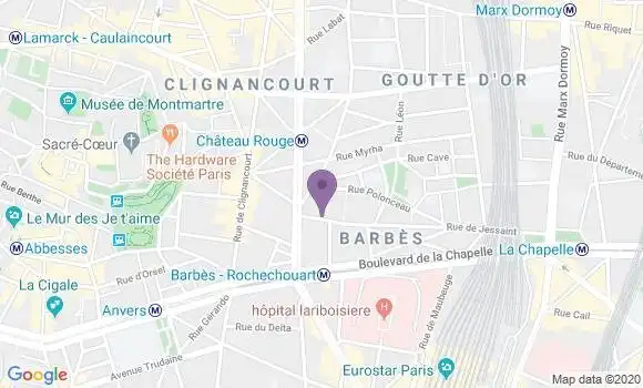 Localisation Maurice Bernard