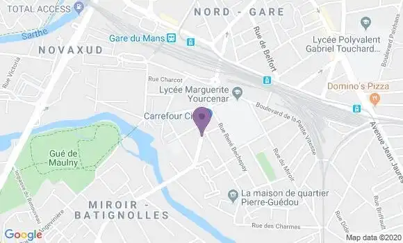 Localisation Roinne Michel