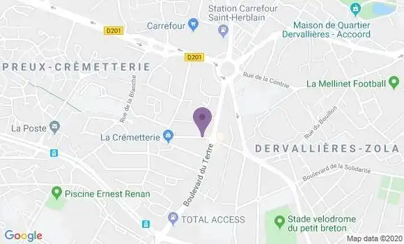 Localisation Pacteau Michel